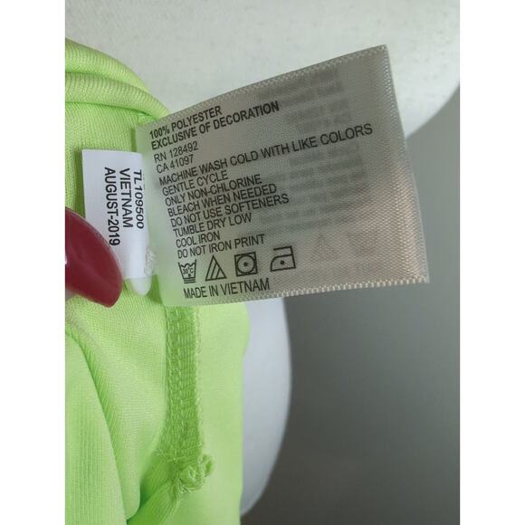 Greg Norman XL NWT lemon green gold dressy golf polo - Picture 8 of 8